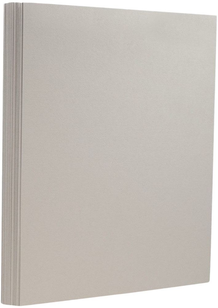 Light Gray 130lb 8 1/2 x 11 Cardstock