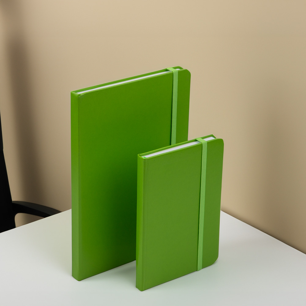 Green Apple Large 5 7/8 x 8 1/2 Notebooks (70 Dotted Pages)