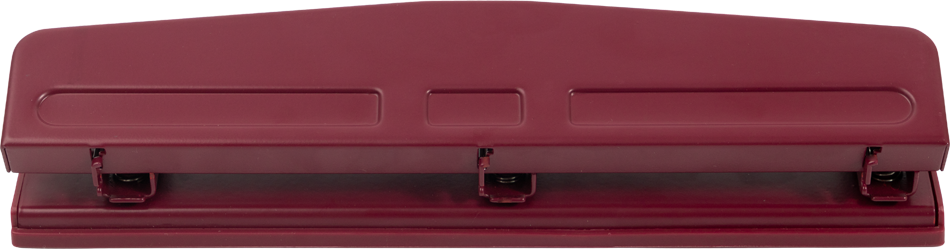 Standard 3 Hole Punch - 10 Sheet Capacity - Burgundy