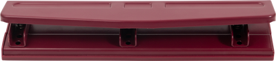 Standard 3 Hole Punch - 10 Sheet Capacity - Burgundy