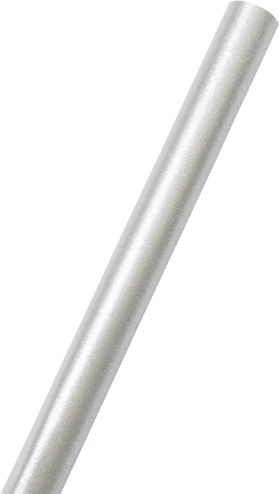 Silver Glitter Wrapping Paper with Tape with Double-Sided Tape Set (25 Sq Ft)