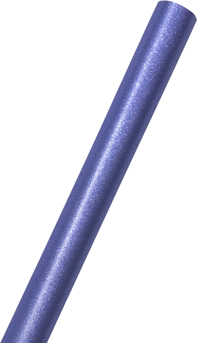 Violet Blue Glitter Wrapping Paper (25 Sq Ft)