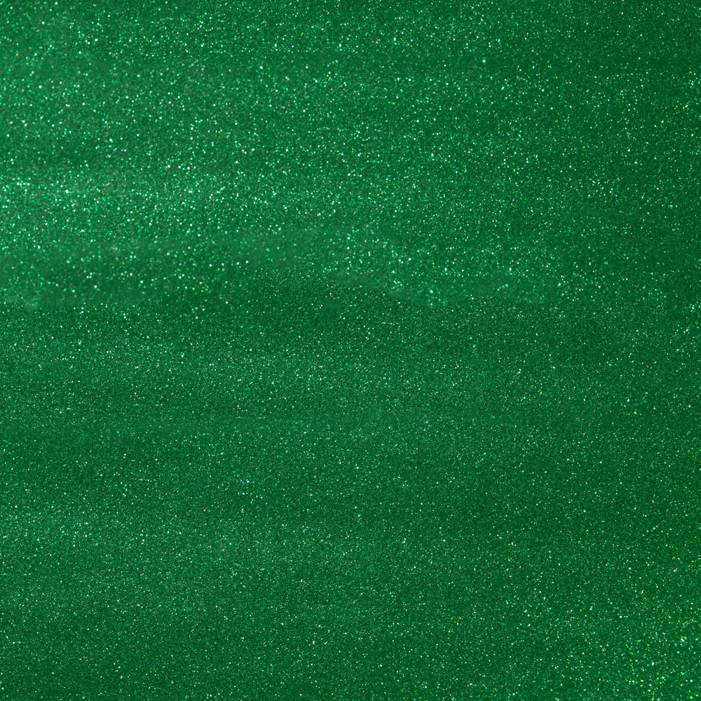 Green Glitter Wrapping Paper with Tape with Double-Sided Tape Set (25 Sq Ft)
