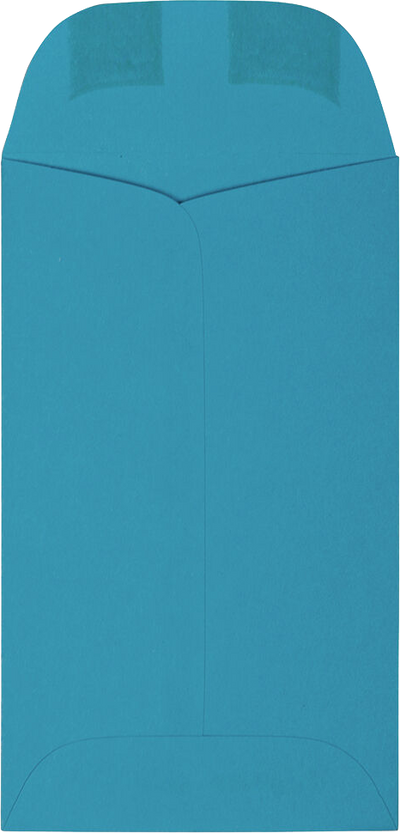 Pool Blue 32lb #3 Coin Envelopes (2 1/2 x 4 1/4)