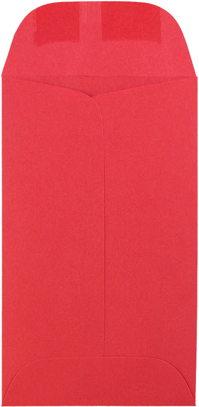 Red 24lb #3 Coin Envelopes (2 1/2 x 4 1/4)