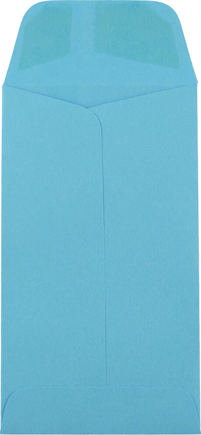 Pool Blue 32lb #5 1/2 Coin Envelopes (3 1/8 x 5 1/2)