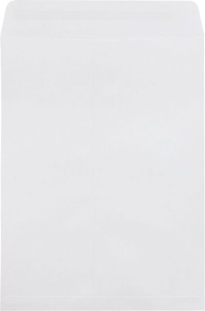 White 28lb 9 x 12 Open End Envelopes with Peel & Seal