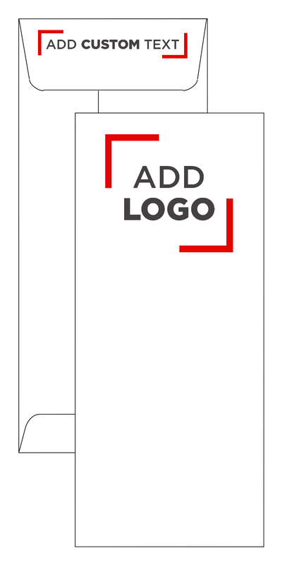 White 28lb #14 Open End Envelopes (5 x 11 1/2) with Peel & Seal
