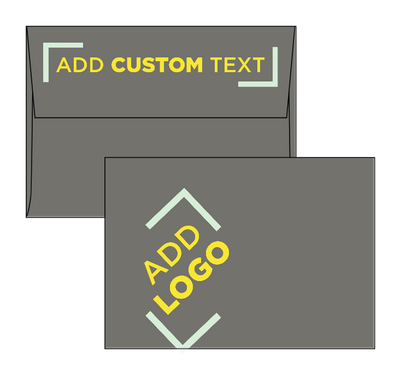 Dark Smoke Gray 28lb A1 Invitation Envelopes (3 5/8 x 5 1/8)