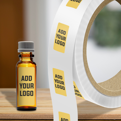 Matte Gold Foil 1 x 3 Inch Roll of Rectangle Labels - General Durable
