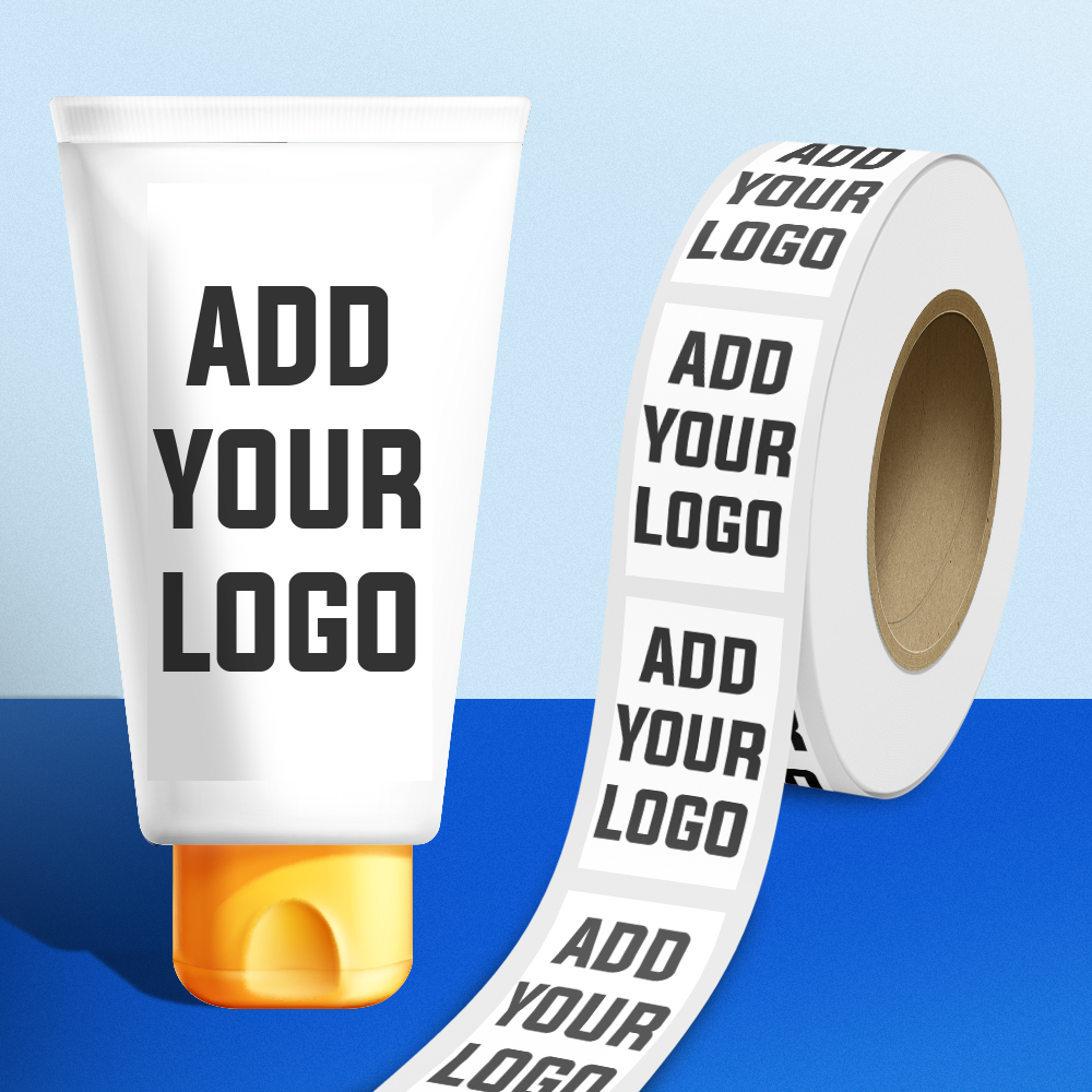 White Matte 2 15/16 x 4 Inch Roll of Rectangle Labels Suitable for Handwriting