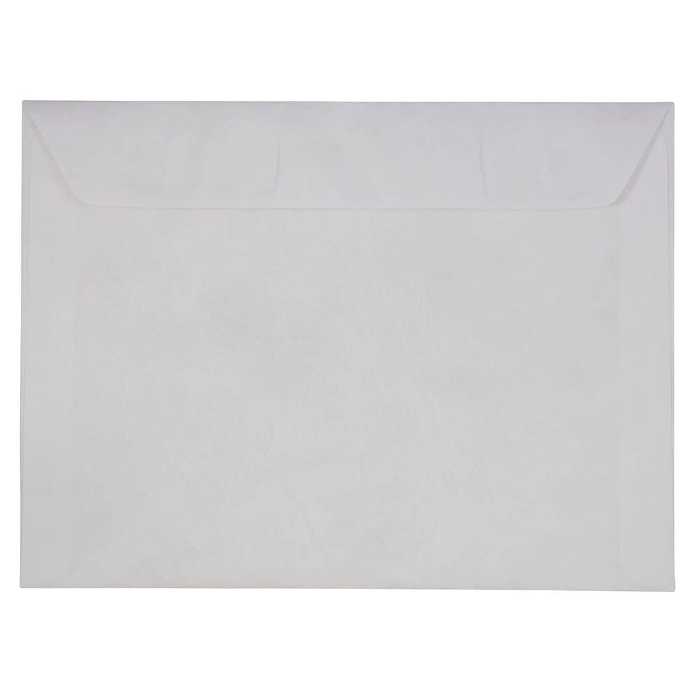 White 14lb 9 x 12 Booklet Envelopes with Peel & Seal