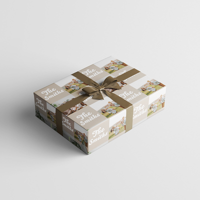 Custom Print Wrapping Paper Sheets 20" x 28" White Glossy - 5 Pack