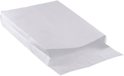 White 14lb 10 x 13 x 2 Open End Envelopes with Peel & Seal