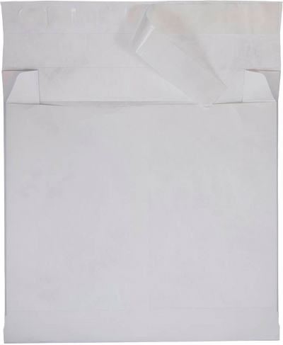 White 14lb 12 x 16 x 4 Booklet Envelopes with Peel & Seal