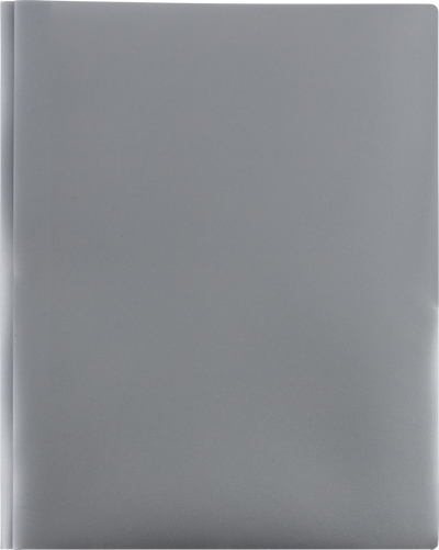 9 x 12 Plastic Pop with Clasp Folders - 6 Pack - Assorted Professional