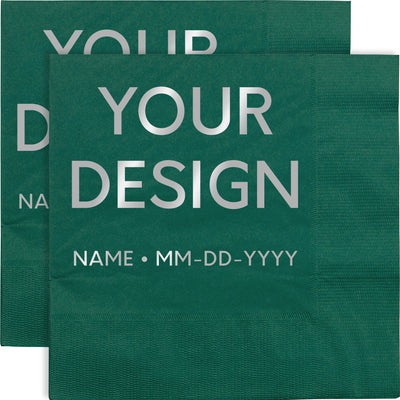 Hunter Green 6 1/2 x 6 1/2 Lunch Napkins