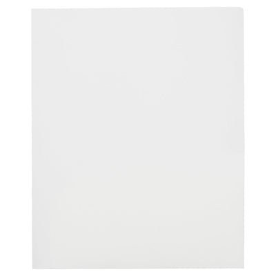 Assorted Business 9 x 12 Plastic Heavy Duty Folders - 6 Pack