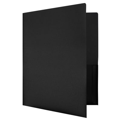 Assorted Business 9 x 12 Plastic Heavy Duty Folders - 6 Pack