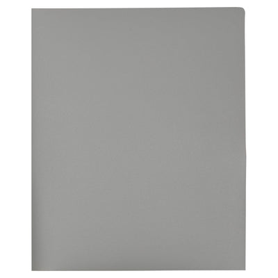 Assorted Business 9 x 12 Plastic Heavy Duty Folders - 6 Pack