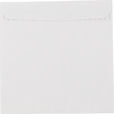 11 1/2 x 11 1/2 Square Envelopes with Peel & Seal - White 28lb