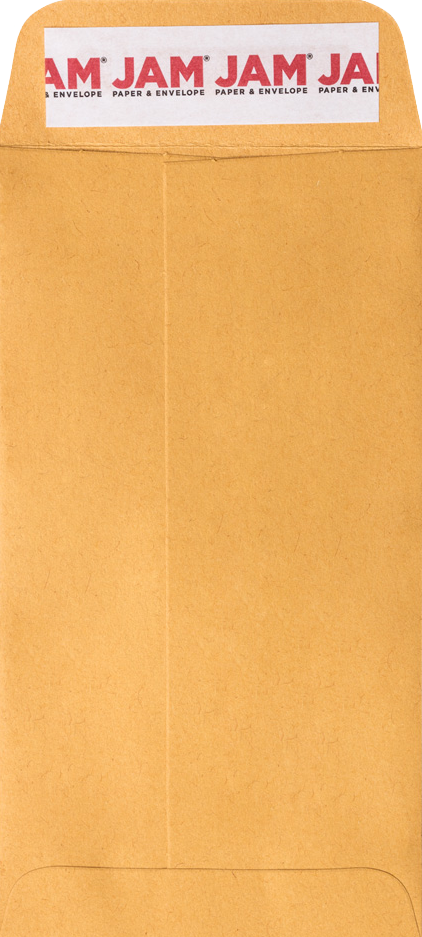 Brown Kraft 28lb #7 Coin Envelopes (3 1/2 x 6 1/2) with Peel & Seal