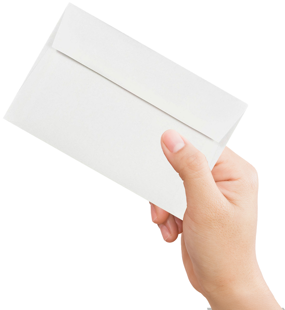 White 24lb A9 Invitation Envelopes (5 3/4 x 8 3/4)