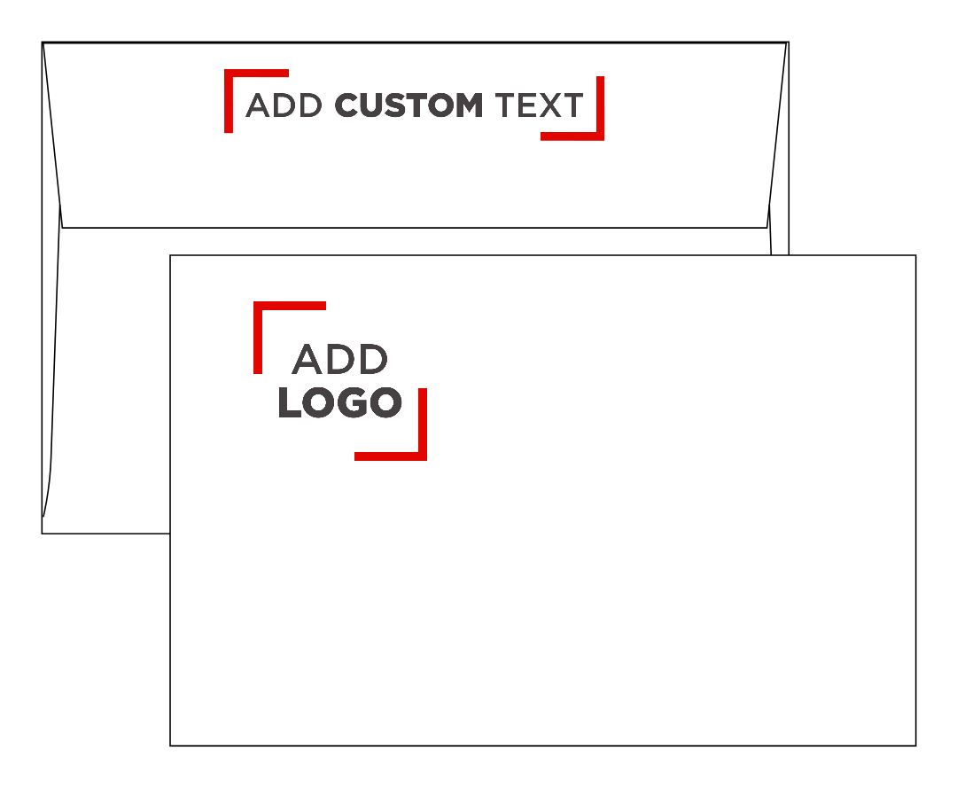 White 24lb A9 Invitation Envelopes (5 3/4 x 8 3/4)