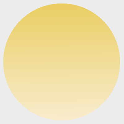 Light Gold 1 Inch Roll of Circular Round Outdoor Labels - Weather Resistant
