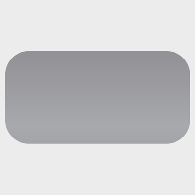 Matte Silver Foil 1/2 x 1 Inch Roll of Rectangle Labels - Durable