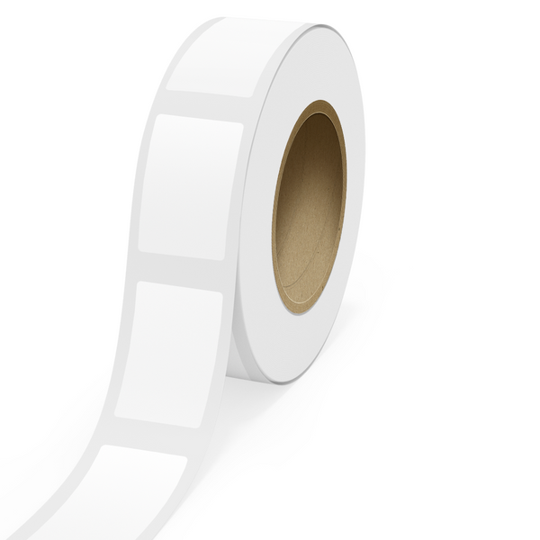 Elegant Branding with 2 1/2 x 4 Inch Glossy White Rectangle Labels ...