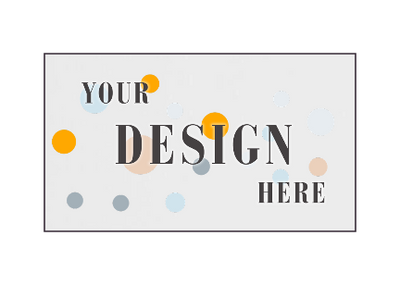 Bright White 80lb 2 x 3 1/2 Flat Business Cards