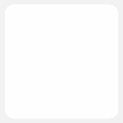 White 2 x 2 Inch Roll of Square Outdoor Labels - Weather Resistant with Easy Peel