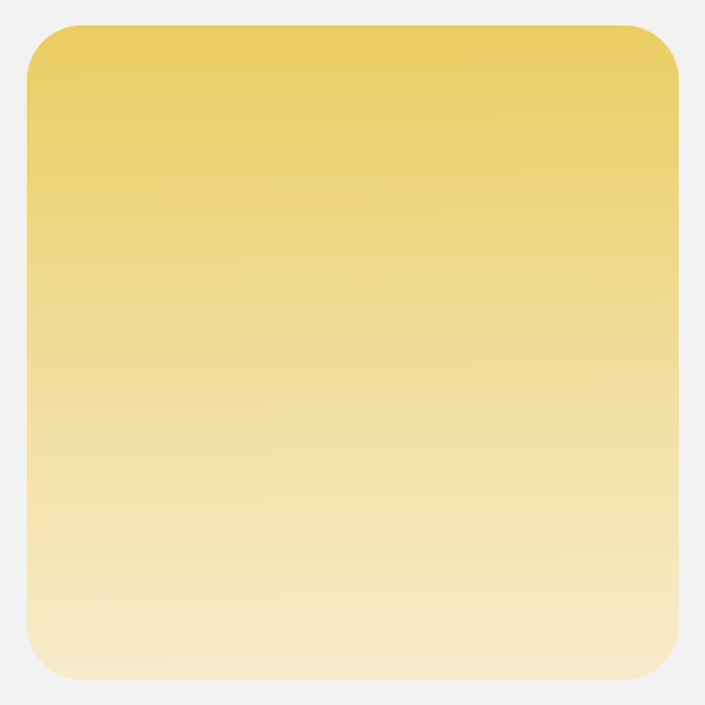 Light Gold 2 x 2 Inch Roll of Square Outdoor Labels - Weather Resistant