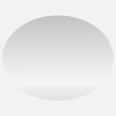 Silver Foil 2 x 3 Inch Roll of Oval Labels - Durable Metallic