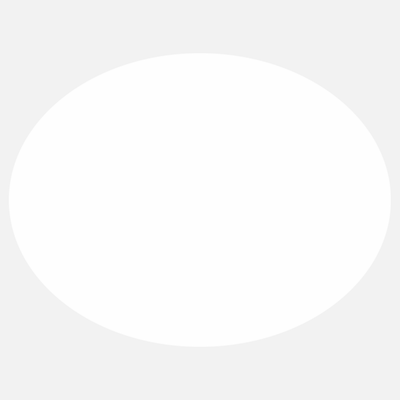 White 2 x 3 Inch Roll of Oval Outdoor Weather Labels - Resistant with Easy Peel