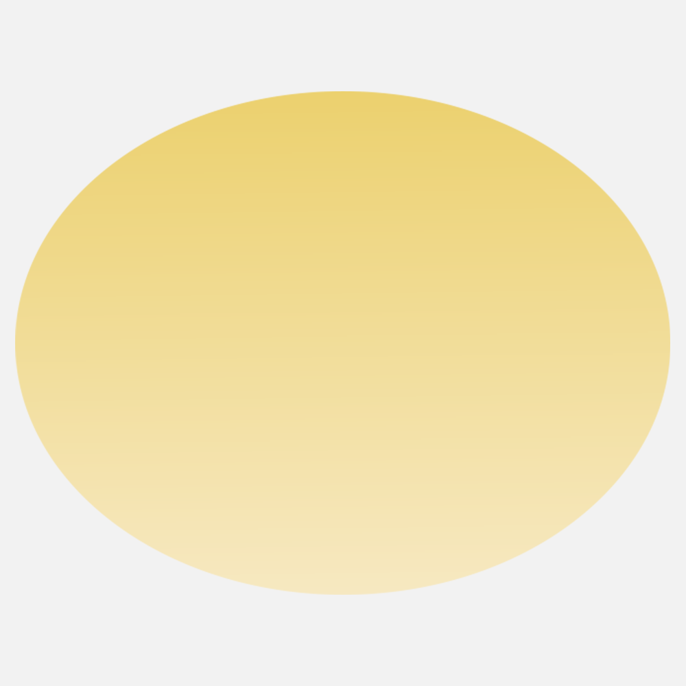 Matte Gold Foil 2 x 3 Inch Roll of Oval Labels - Durable