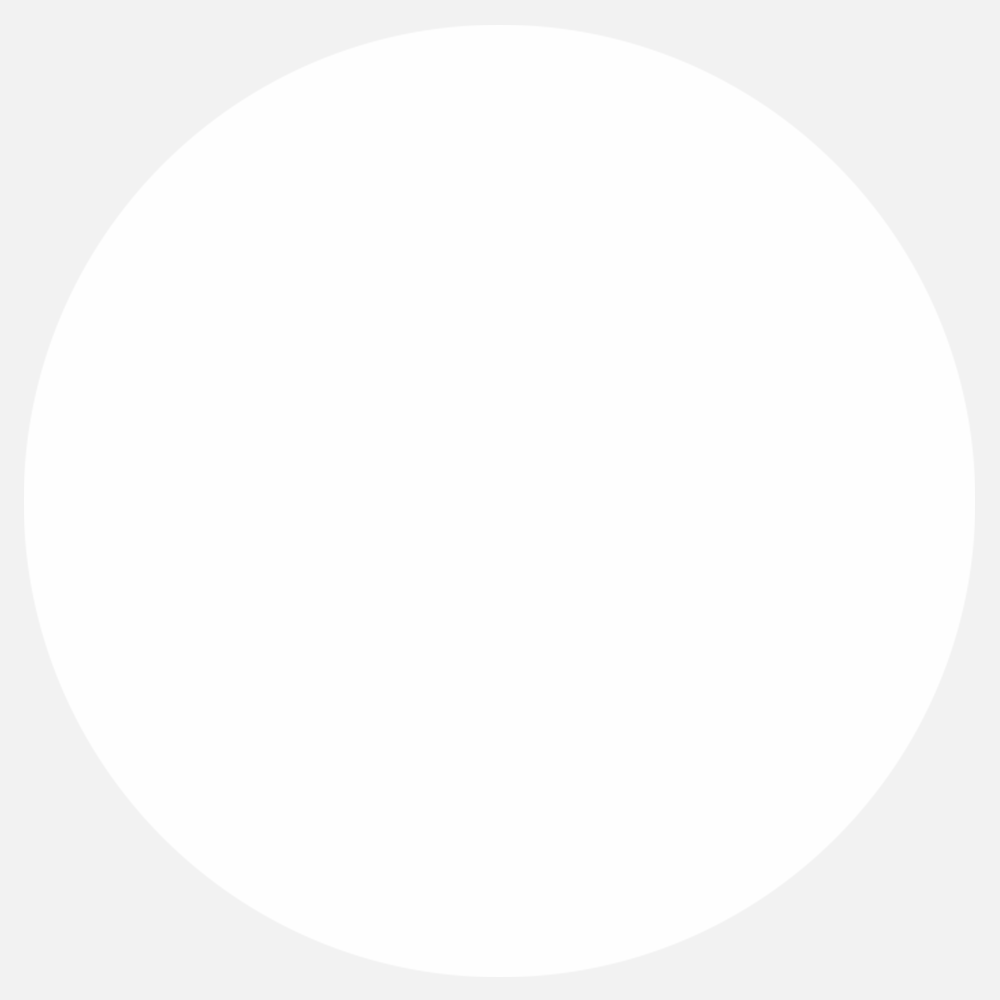 White 3 Inch Roll of Circular Round Outdoor Labels - Weather Resistant with Easy Peel