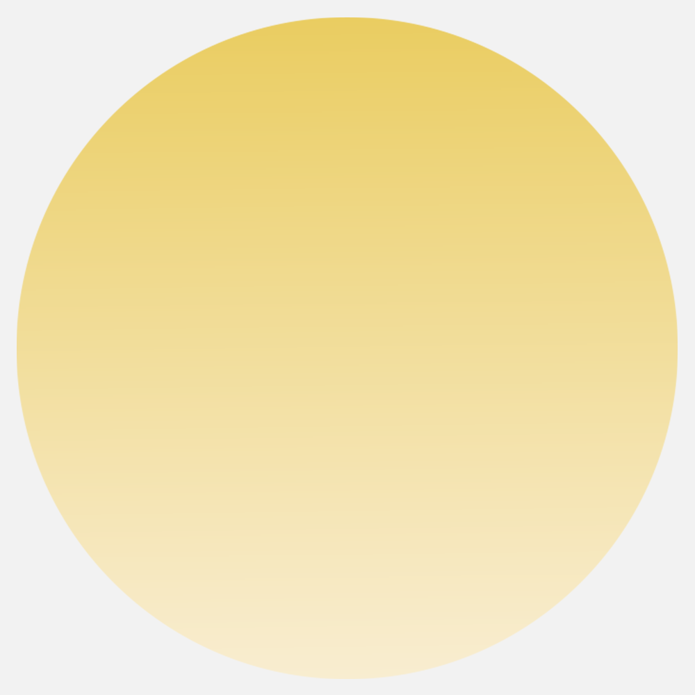Light Gold 3 Inch Roll of Circular Round Outdoor Labels - Weather Resistant