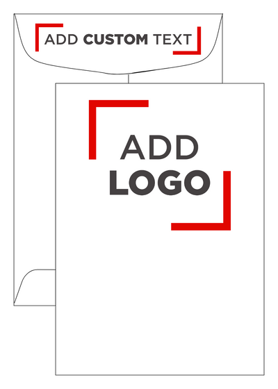White 28lb 7 1/2 x 10 1/2 Open End Envelopes
