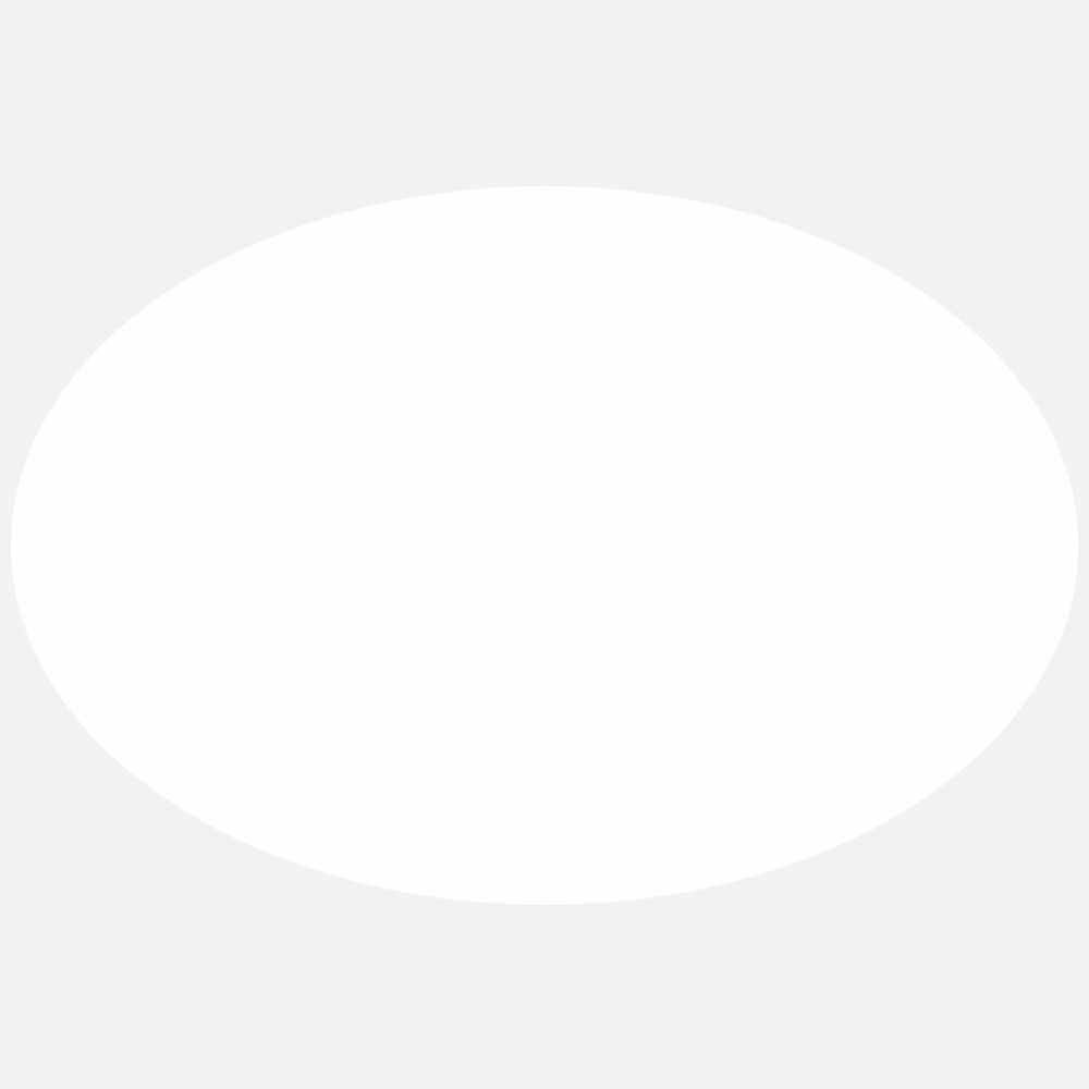 White 4 x 6 Inch Roll of Oval Outdoor Weather Labels - Resistant with Easy Peel
