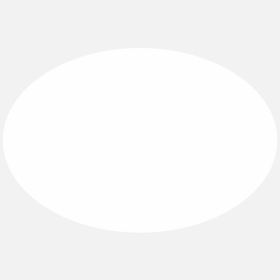 White 4 x 6 Inch Roll of Oval Outdoor Weather Labels - Resistant with Easy Peel