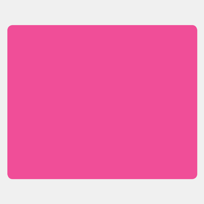 Neon Pink 3 1/4 x 4 Inch Rectangle Shipping Labels (6 Labels per Sheet)