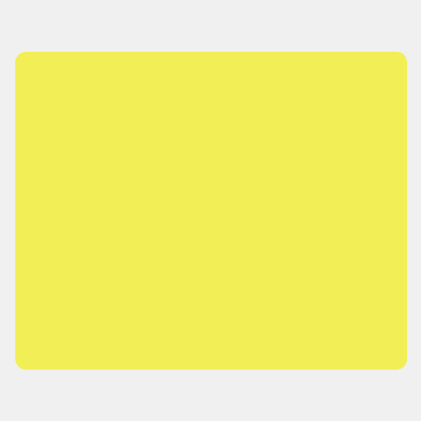 Neon Yellow 3 1/4 x 4 Inch Rectangle Labels - Envelopes