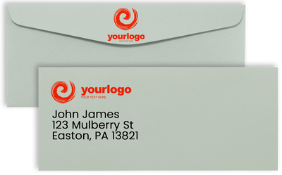 Slate Gray 28lb #10 Regular Envelopes (4 1/8 x 9 1/2)