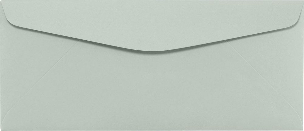 Slate Gray 28lb #10 Regular Envelopes (4 1/8 x 9 1/2)