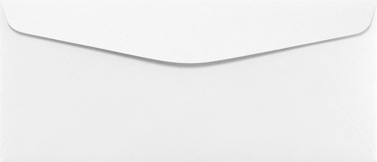 White 24lb #9 Regular Envelopes (3 7/8 x 8 7/8)