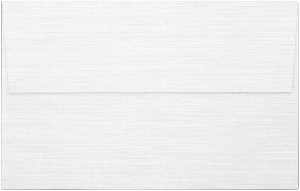 White Linen 32lb A10 Invitation Envelopes (6 x 9 1/2) with Peel & Seal  Linen