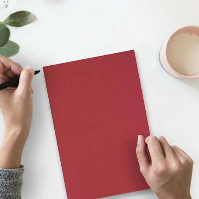 Garnet Dark Red 100lb 8 1/2 x 11 Cardstock