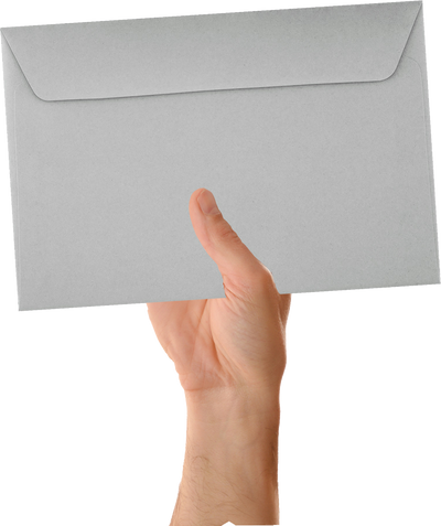 Pastel Gray 24lb 6 x 9 Booklet Envelopes